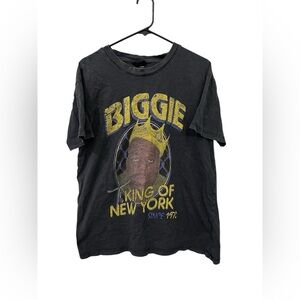 Biggie King of New York Black Tee
